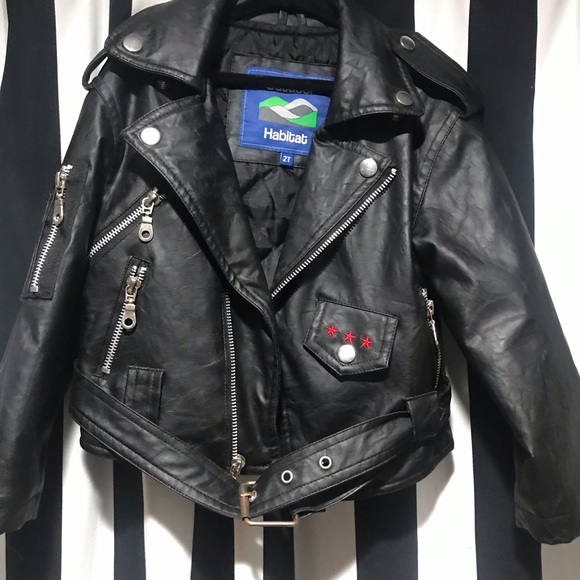 USA Biker Kid’s Jacket - Picture 3 of 5